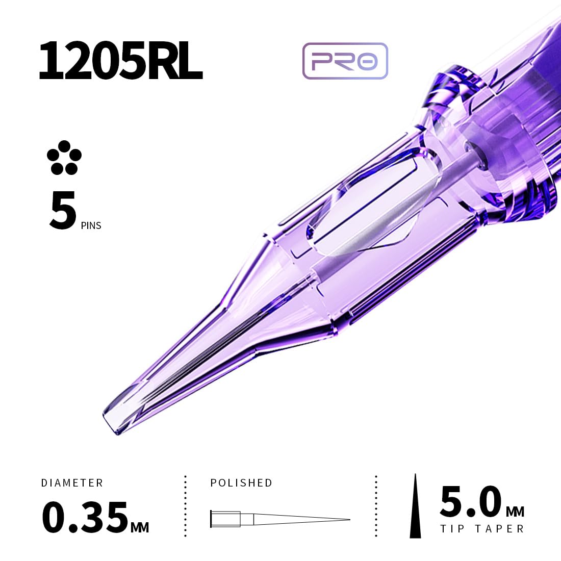 Amazon.com: Mast Pro Cartridge Tattoo Needles Disposable 20Pcs of