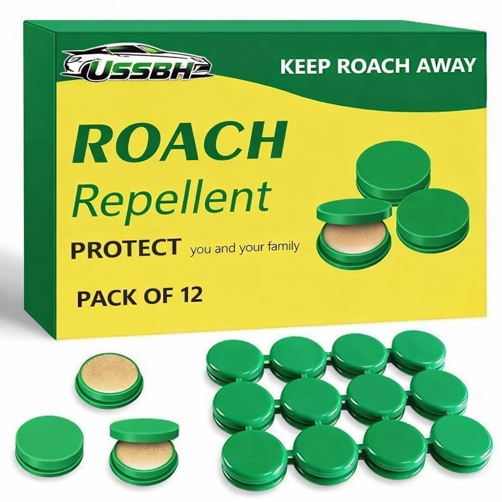 Cockroach Killer Bait for Home Strong | Cockroach Killer Gel for Kitchens Bathrooms Cabinets | Roach Repellent for Cockroaches for Indoor or Outdoor [PACK - 12]-image-5