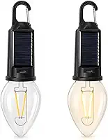 Lâmpada LED Recarregável Portátil 3W com Bateria de Longa Duração para Camping, Emergências e Uso Doméstico Sendo 3 Modos de Iluminação 6 horas de duração.