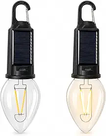 Lâmpada LED Recarregável Portátil 3W com Bateria de Longa Duração para Camping, Emergências e Uso Doméstico Sendo 3 Modos de Iluminação 6 horas de duração.