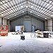 chunnuan UFO LED High Bay Lights 100W 5 Packs,50000LM 6500K Daylight High Bay LED Shop Lights,Waterproof High Bay Lighting,LED Shop Lights for Factory Warehouse Workshop