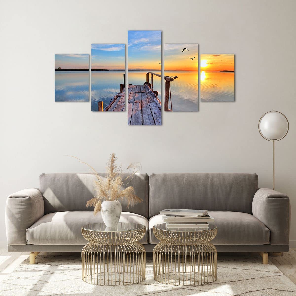 Impression sur Verre 125x70cm Tableaux Image Photo femme abstraction Decoration