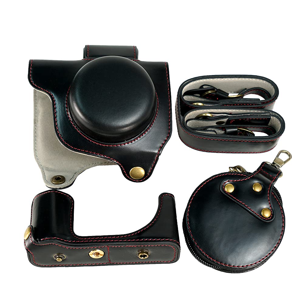 Canon G1x mark3 Pawer Shot ケース付き イタリアンレザー使用のキヤノンPowerShot G1 X Mark III用ボディ