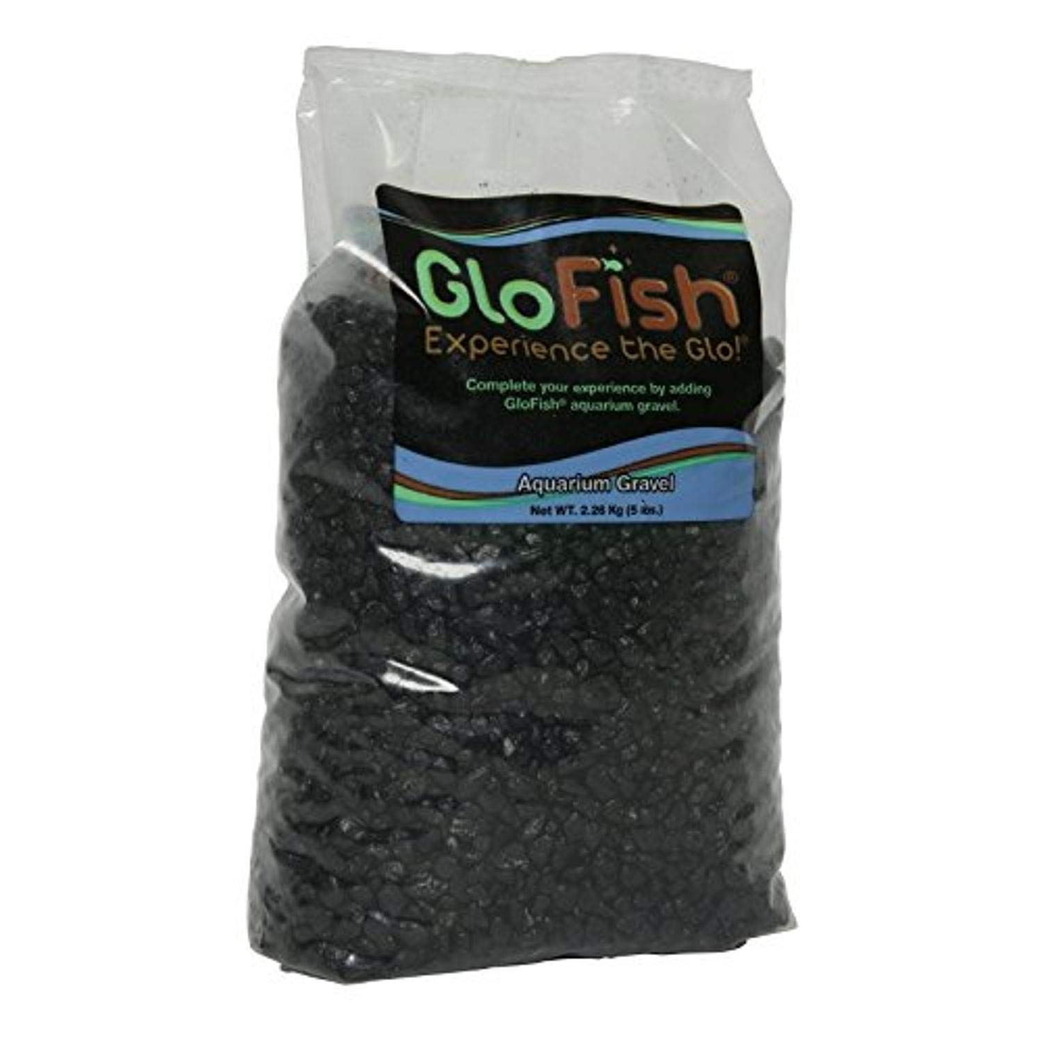 GloFish Aquarium Gravel Fluorescent Colors 5 Pound Black | amzdealz