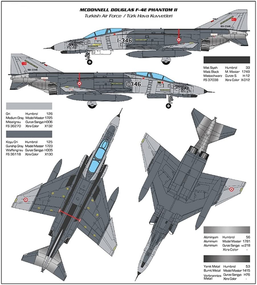 Amazon.co.jp: PM Model 1/96 Luftwaffe McDonnell Douglas F-4E/F