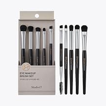 Studio 17/Studio 17 Eye Makeup Brush Set Set of 5, Eye Shadow Brush, Eye Makeup Brush Set, Present, Gift, Korean Cosmetics, Oriyan, Olive Young