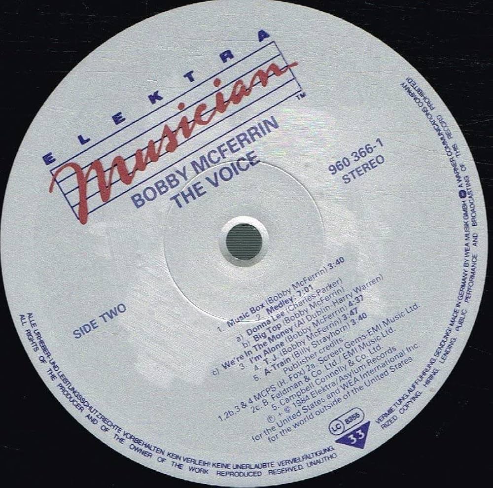 ボビー・マクファーリン BOBBY MCFERRIN／ザ・ヴォイス MCFERRIN,BOBBY - The Voice - Amazon.com Music