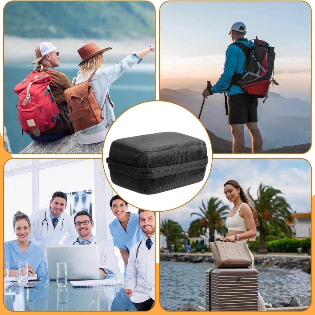 ZHIZHOUNEY Cooling Cases Coolings Travel Coolers Organizers with 30 Slot for Standard 10ml U 100 Vials Case for Travel Supplies Storage