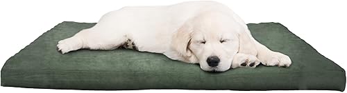 PETMAKER - Cama ortopédica para perro resistente al agua con funda extraíble lavable, parte inferior antideslizante y espuma estilo caja de huevos,