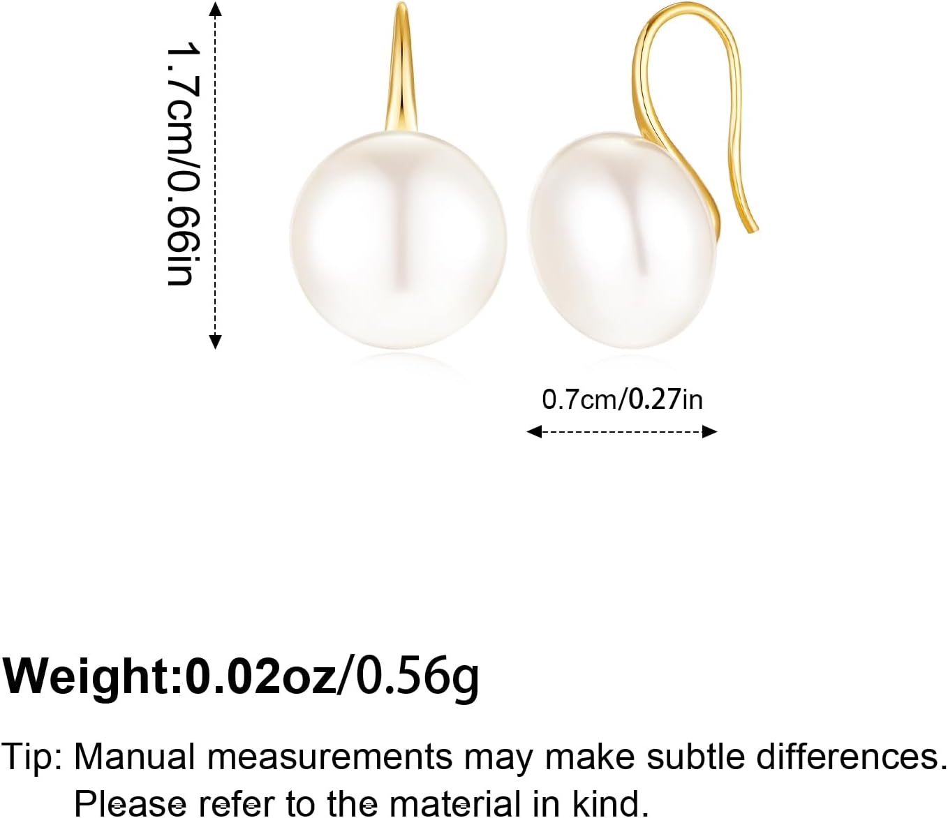 Pearl Earrings for Women Minimalist Pearl Drop Earrings Elegant Leverback Dangle Earrings Wedding jewelry Bridesmaid Gifts - Image 6