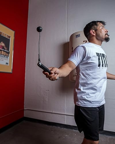 Miniatura 6 de TITLE Boxing Bullet Grip Speed Rope 2.0 - Cuerda de saltar, entrenamiento de boxeo, acondicionamiento de boxeo, agilidad de boxeo, entrenamiento de