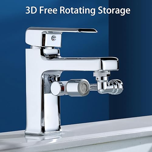 Miniatura 6 de HEYAXA Nuevo extensor de grifo de filtro giratorio de 1080, grifo de filtro de algodón PP, grifo universal de filtro de salpicaduras, grifo de