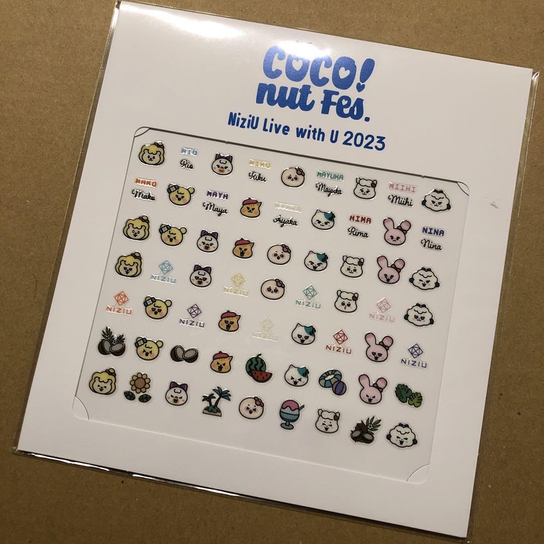 Amazon.co.jp: NiziU Nizoo ネイルシール : ビューティー