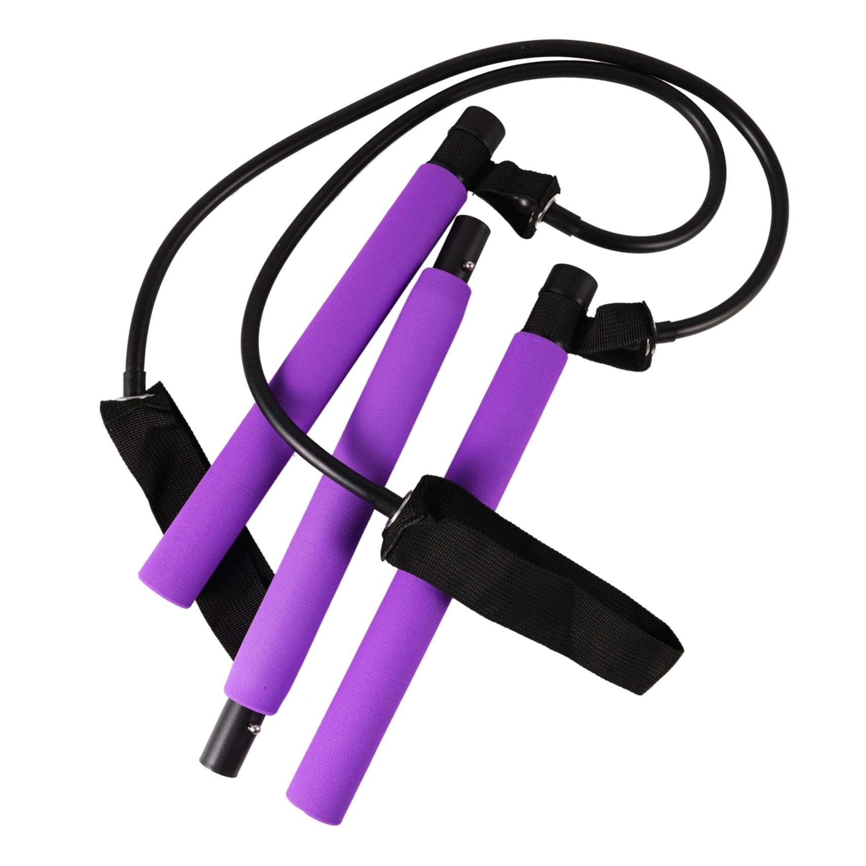 BESPORTBLE 1pièce De Résistance Sections Équipement De Fitness Portable pour Yoga Et Musculation pour Entraînement à