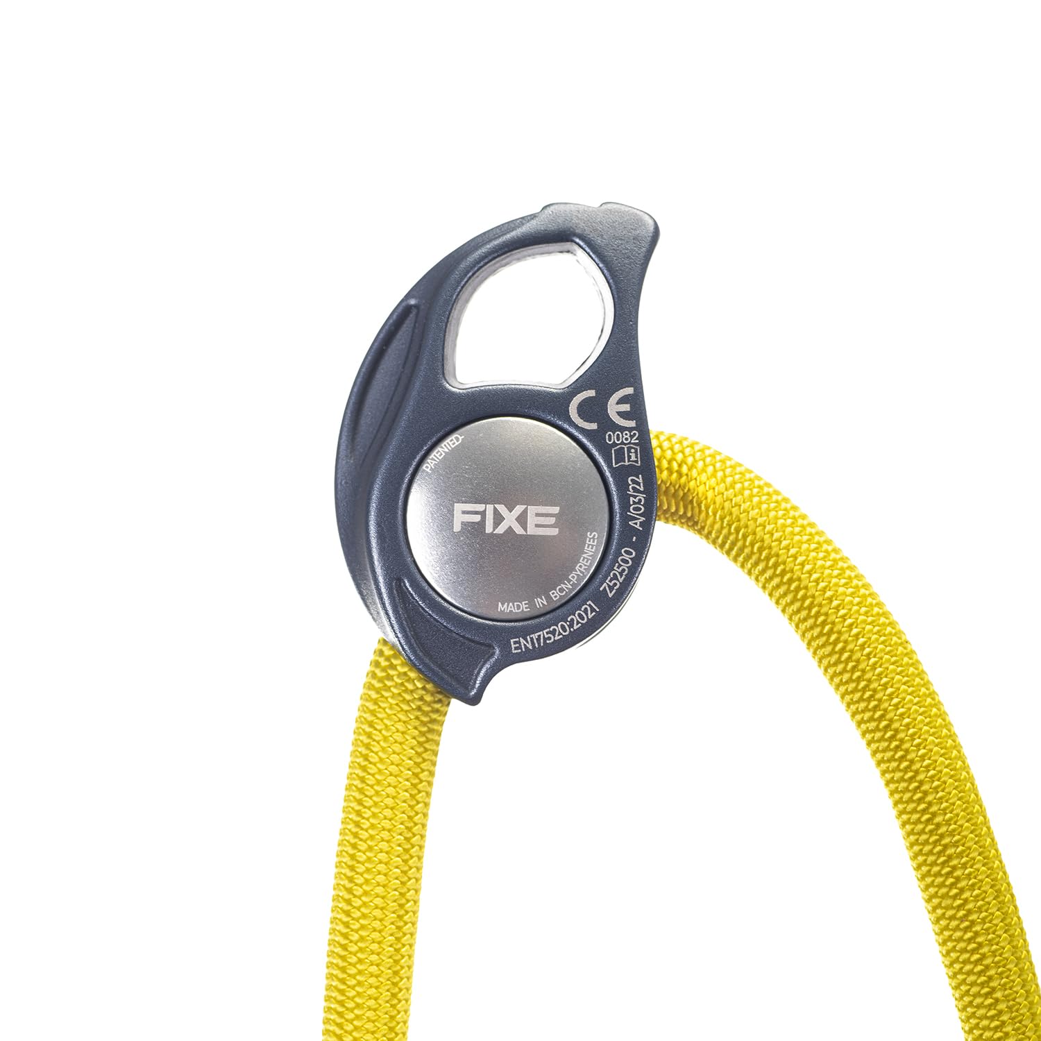 FIXE - Manso Cabo Dinámico Regulable para Escalada y Alpinismo, Bloqueador de Cuerda con Ajuste Preciso, Cuerda Full Dry 9mm, Seguridad en Altura, Certificación CE EN17520