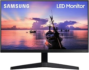 Samsung LS24T350FHNXZA 24-inch Screen LED-Lit Monitor 5ms 75Hz Eye-Saver Mode with Freesync (LF24T350FHNXZA)