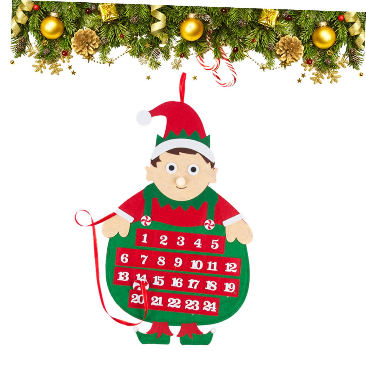 Cabilock 3 Adorabili Decorazioni Natalizie Per Il Calendario Del Conto Alla Rovescia Ornamenti Festivi Per La Casa