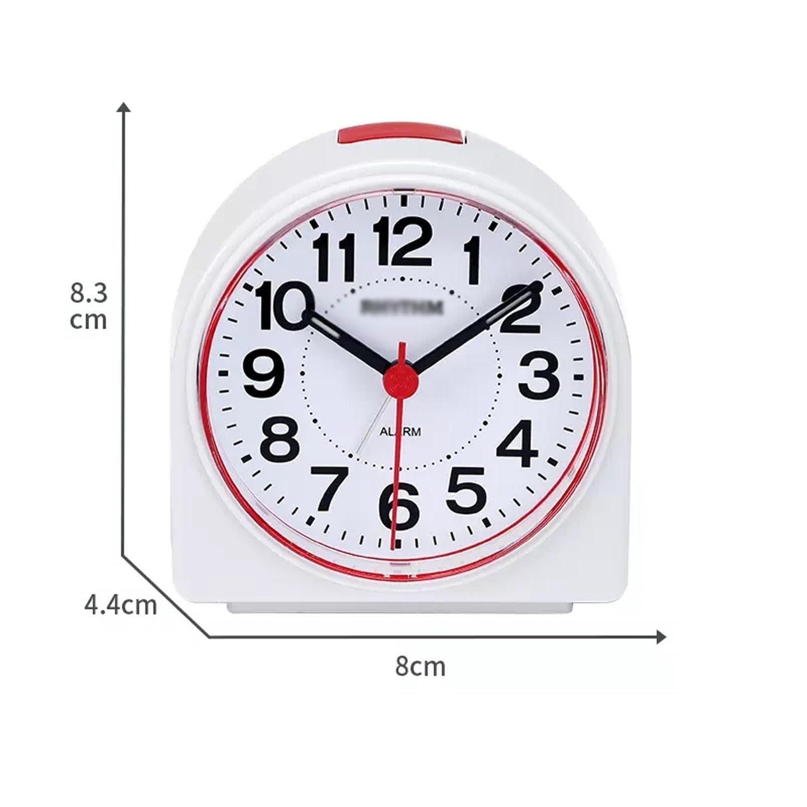 Sveglia da Comodino Sveglia Camera Da Letto E Casa Orologio Digitale(Red)