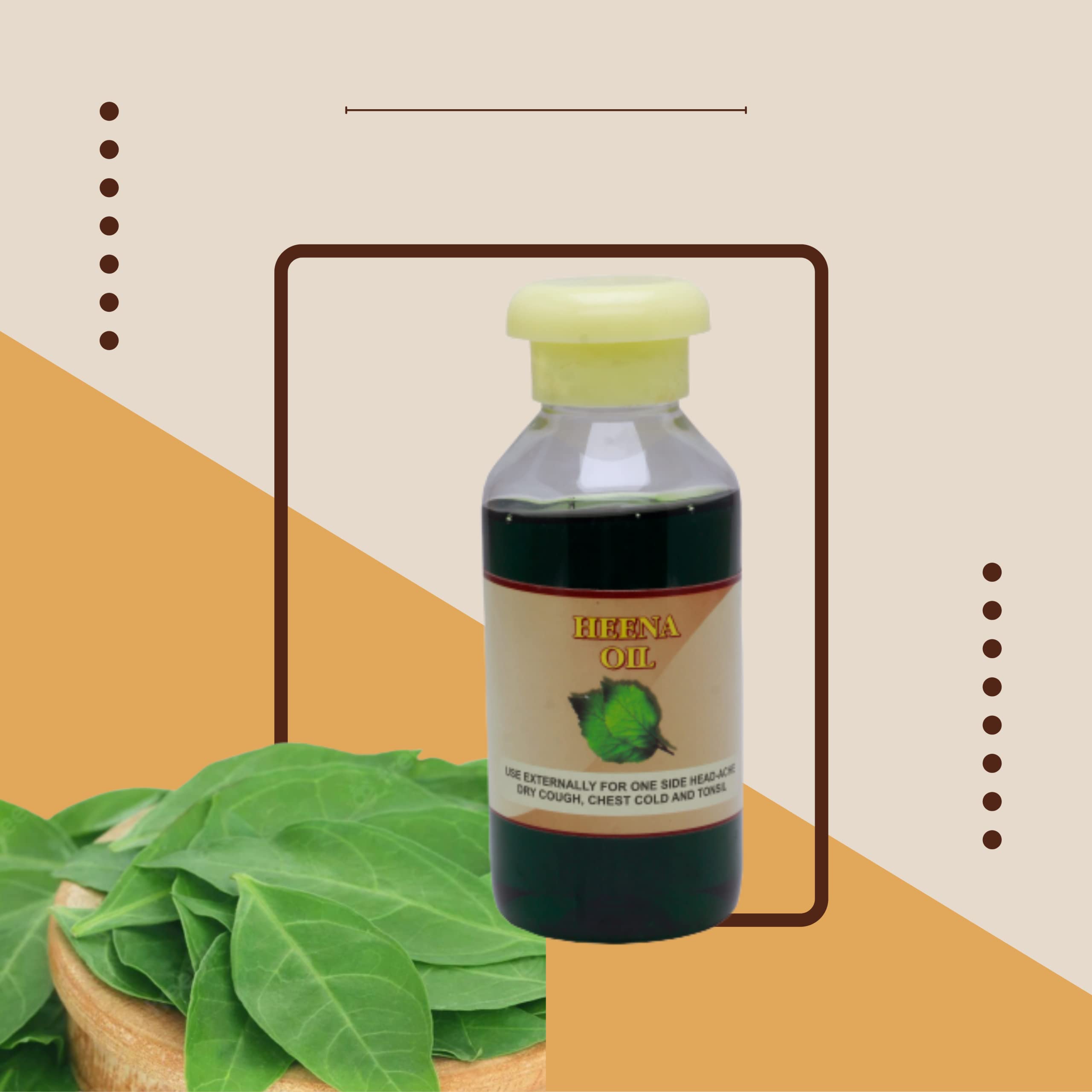 Ooty Made.Com HEENA OIL 200ML Hair Oil (200 ml)