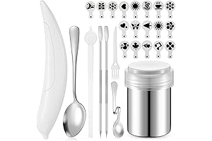 Raguso Latte Art Pen: Transform Your Coffee into Canvas!