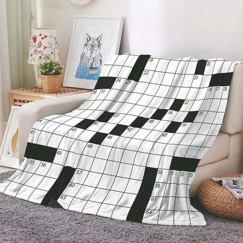 EHOMERY Cotton Flannel Receiving Blankets Warm Fuzzy Blanket Twin Flannel By The Yard Fabric Heavy Blankets Queen Size With Cover Hosting Blanket Black And White 200x150cm