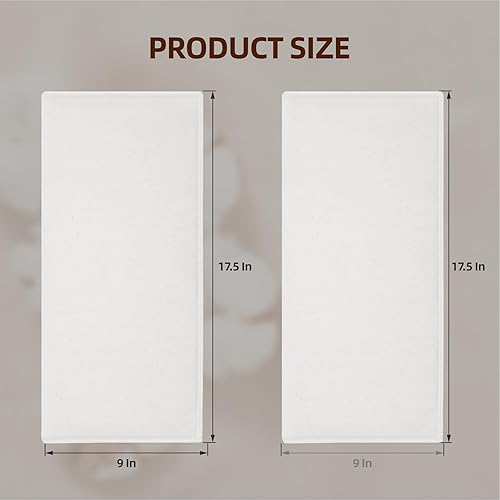 Miniatura 4 de Envoltura de lana sin blanquear de algodón orgánico, 2 unidades para paquete de aceite de ricino, reutilizable y sin desorden, altamente absorbente