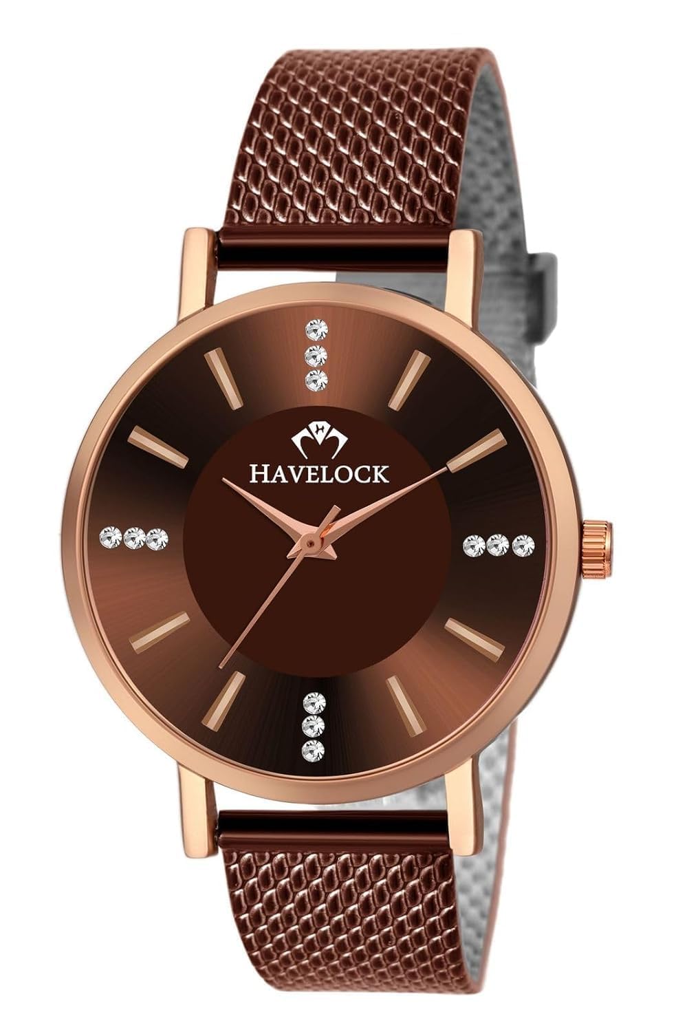 HAVELOCK Wrist Analog Watch for Womens & Girls (Brown) (B0CN4DZKGV) Amazon Price History, Amazon Price Tracker