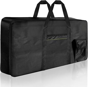 Sutekus 49-Key Keyboard Bag Electric Piano Keyboard Gig Bag 38.5"x16.5"x5.2" For Carrying Storage