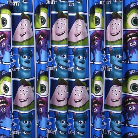 Character World Disney Monsters University Curtains Cover