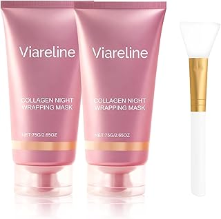 2 máscaras de colágeno para envolver la noche...