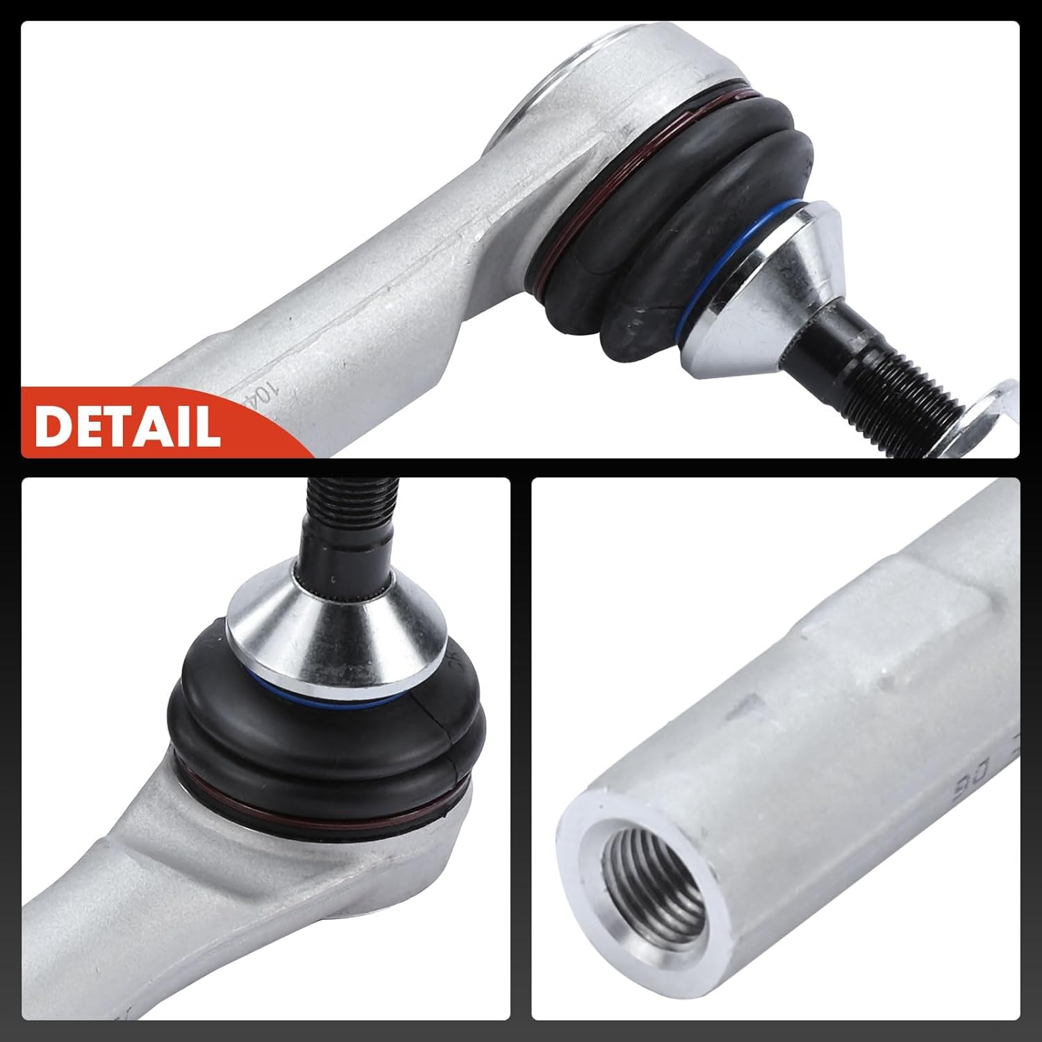 A-Premium 2 x Front Outer Tie Rod Ends, Compatible with Tesla Model 3 2017-2021, Model Y 2020-2021