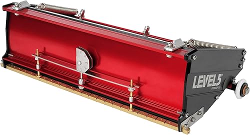 Miniatura 10 de LEVEL5 - Caja de acabado plano de 12 pulgadas + mango extensible, grado profesional, placa de yeso Gyprock para paneles de yeso, 4-574