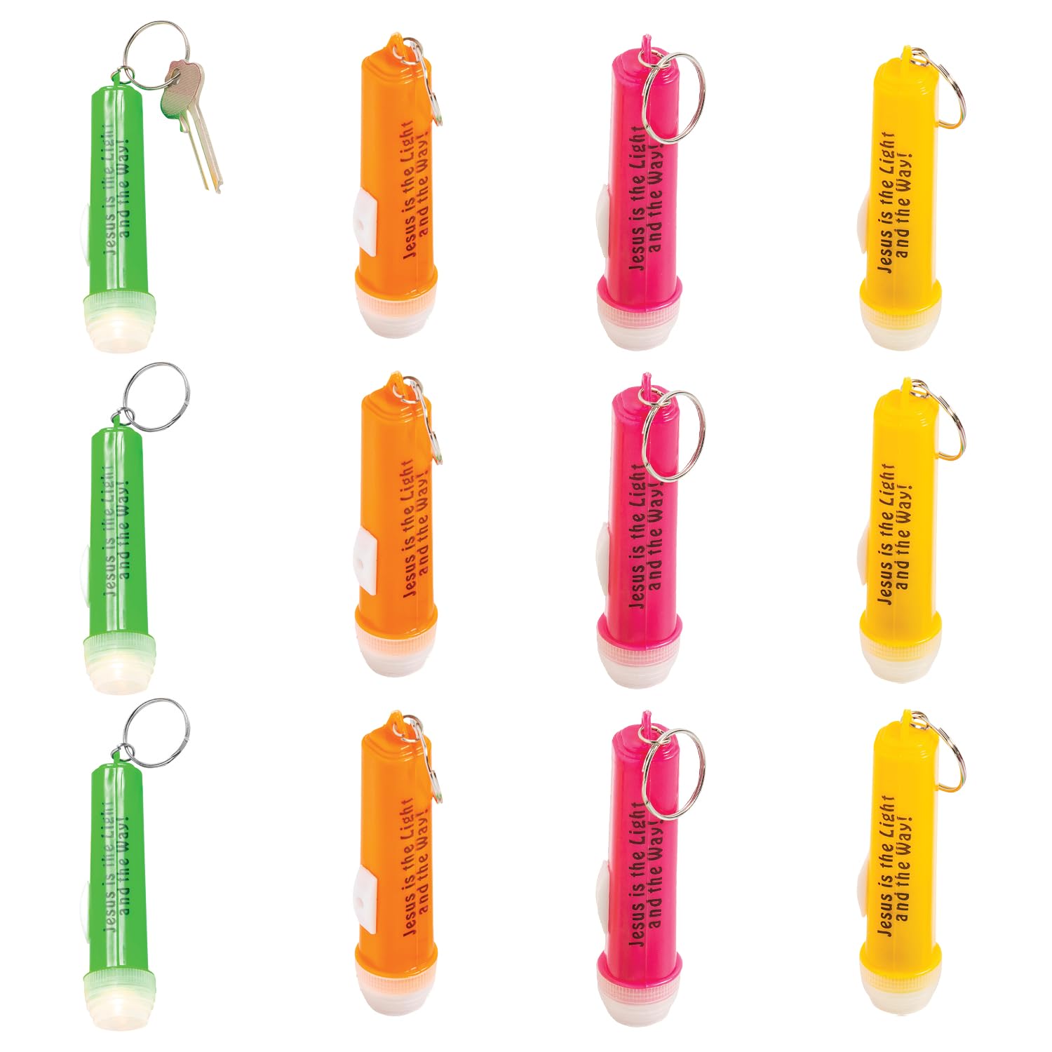 Amazon.com: Fun Express Jesus is The Light Flashlight Key Chains