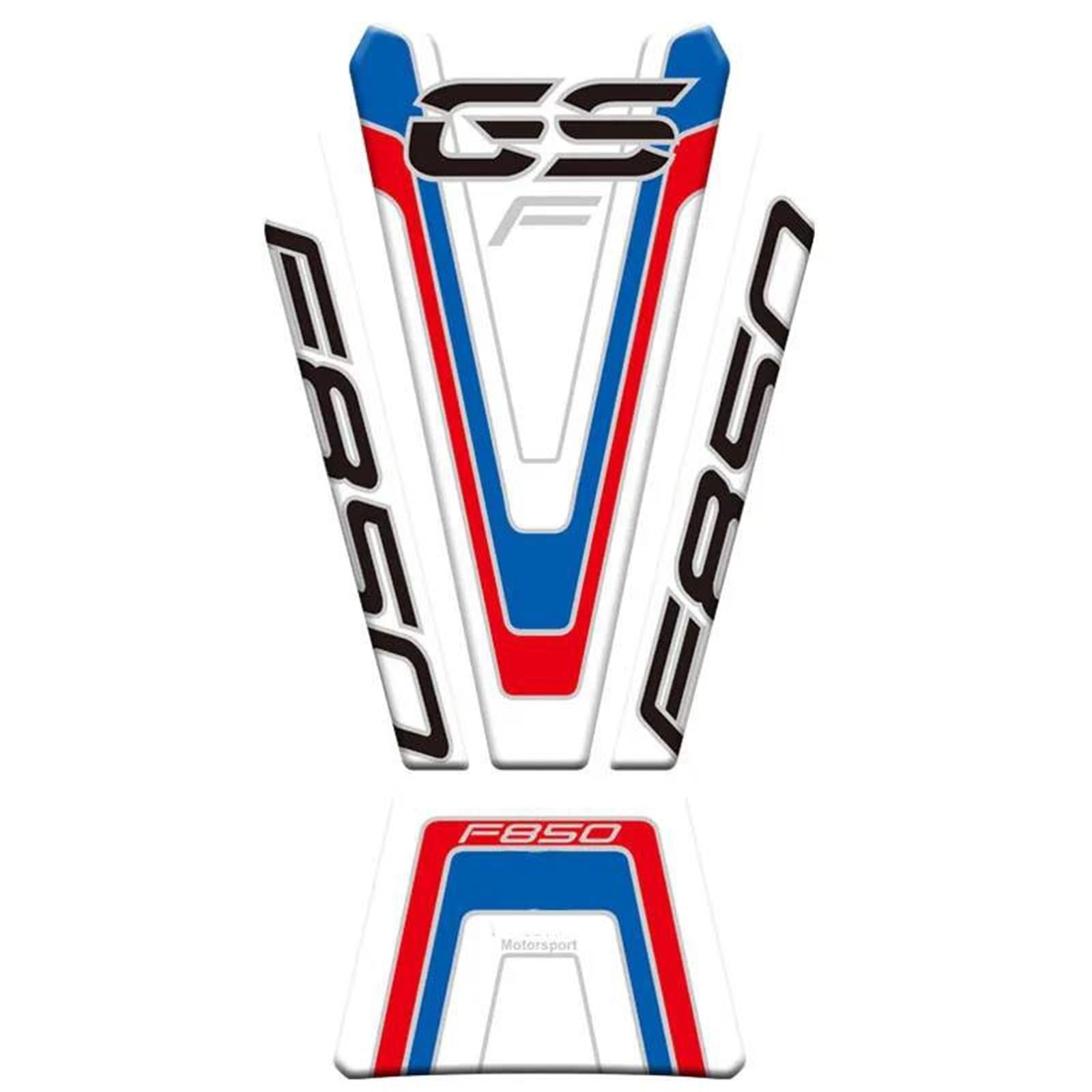 Motorcycle Sticker Side Fuel Tank Pad For BMW F850GS F 850 GS 2018-2023 Gel Tank Pads Stickers Paint Protection Decal Kit Side Knee Grips Stickers(Color 6)