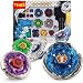 Metal Master Fusion Storm Pegasus/Flame Libra/Earth Eagle/ Lightning L-Drago with Launcher Grip Gyro top Flight Set