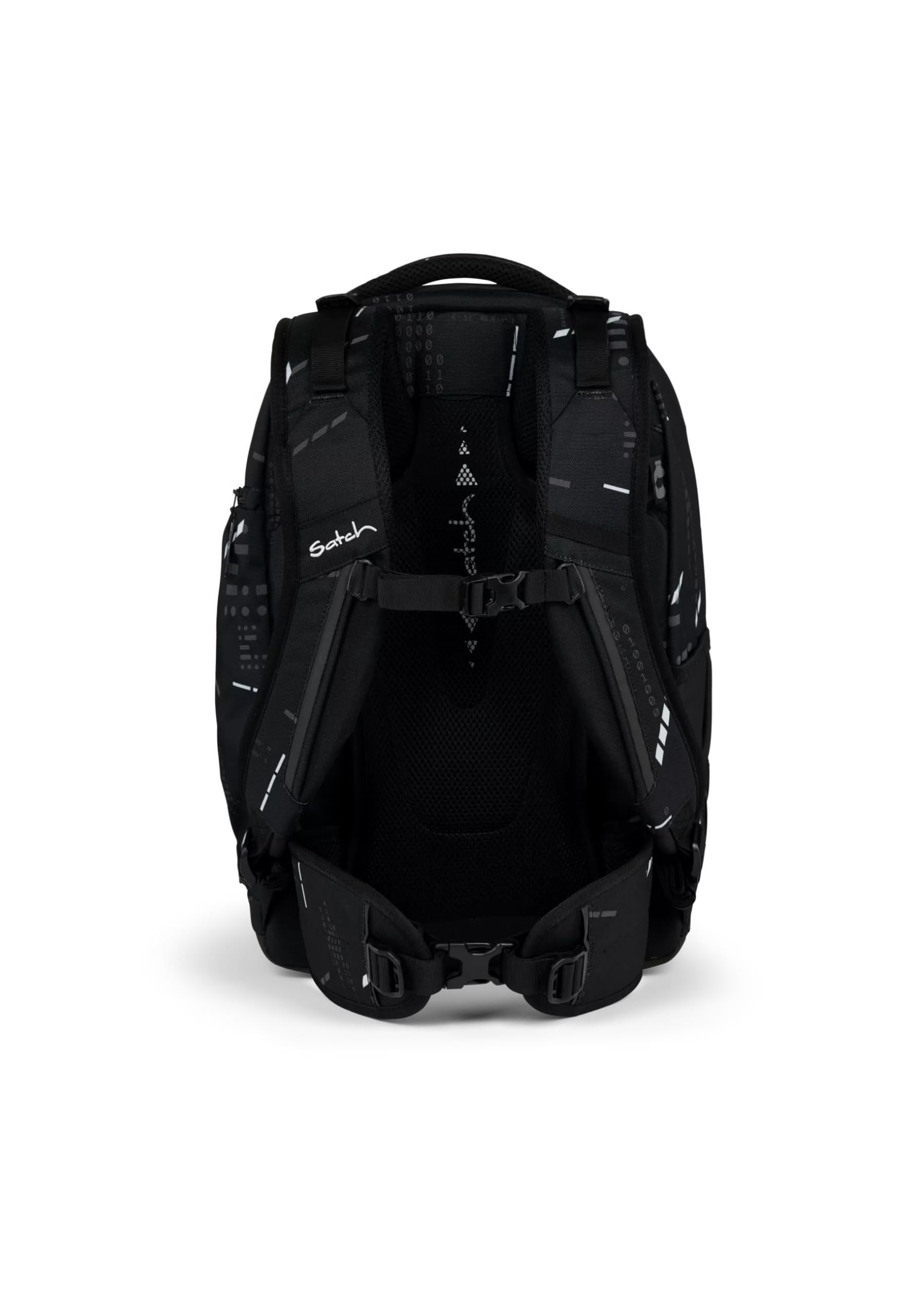 Satch Match Schulrucksack ab 5. Klasse, ergonomisch, erweiterbar auf 35 Liter, standfest, extra Fronttasche