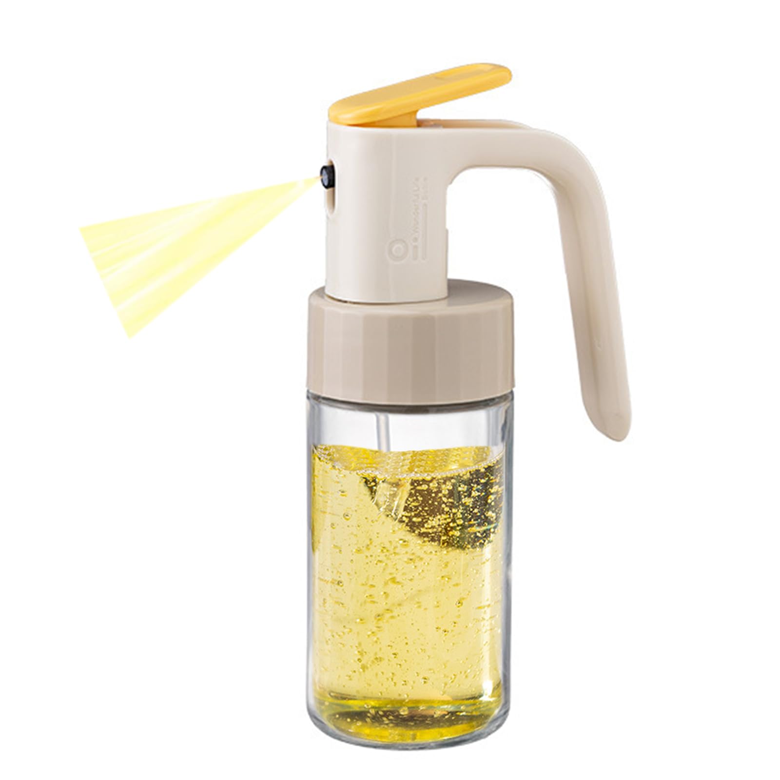 HMTRADE Glass Olive Oil Sprayer for Cooking,250ML Refillable Oil Sprayer Mister,Oil Vinegar Spritzer Sprayer Bottle for Kitchen Air Fryer Salad Making,Baking,Frying,BBQ,Pancake,Roasting