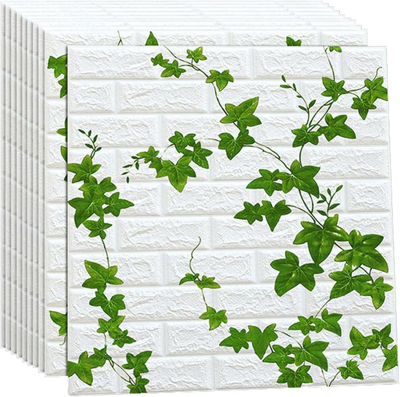 AV CLASSIC Self-Adhesive Waterproof PE Foam 3D Wall Panels Wallpaper Sticker for Bathroom, Living Room, and Home Decoration (70 x 77cm) - Pack of 3 (B0D4KDWC6F) Amazon Price History, Amazon Price Tracker