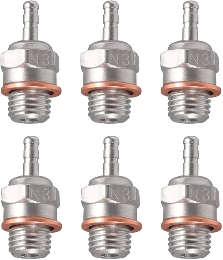 4X N3 Hot Glow Plug Spark For HSP 70117 1/10 1/8 RC Buggy, 55 OFF
