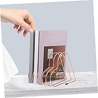 Vista 8 de Ciieeo Sujetalibros para libros de oficina, soporte para documentos para escritorio, estantería resistente, soporte de libros de escritorio