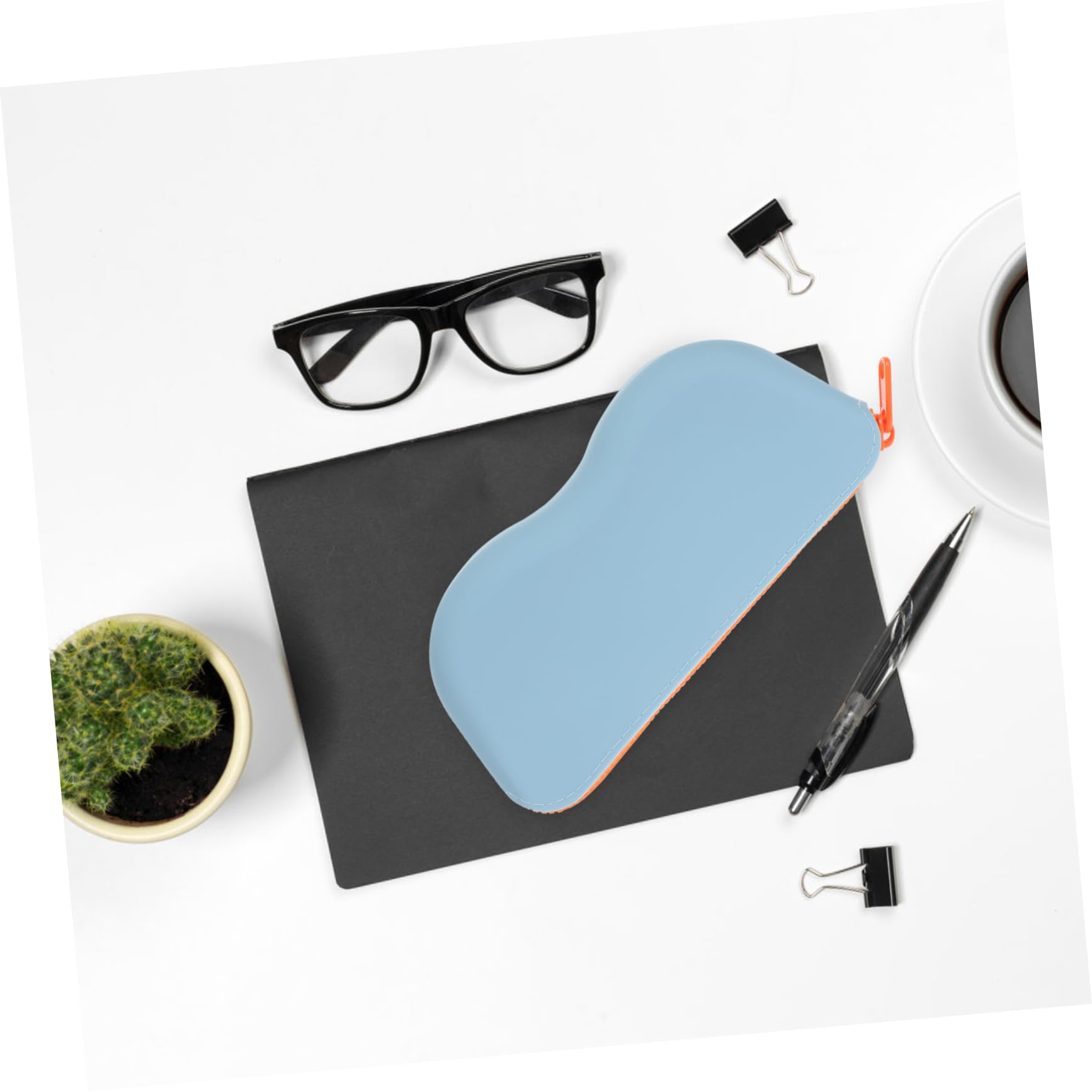 borsa per occhiali astuccio con cerniera box viaggi scatole per bicchieri cofanetti viaggi astuccio per occhiali da sole custodia per gli occhiali Gel di silice rosa