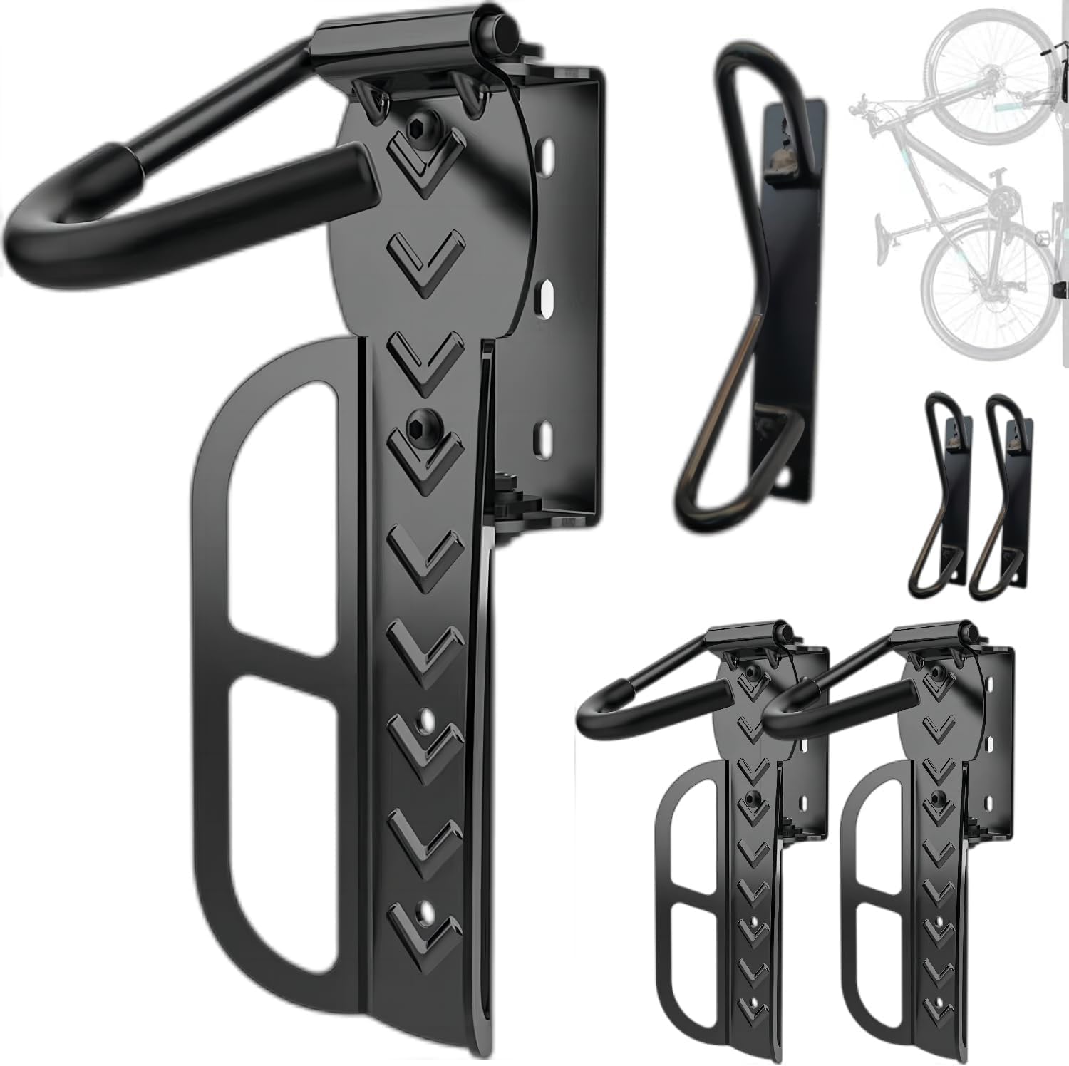 Urban Deco Fahrrad Wandhalterung - Schwenkbar Bis 40kg Für Garage