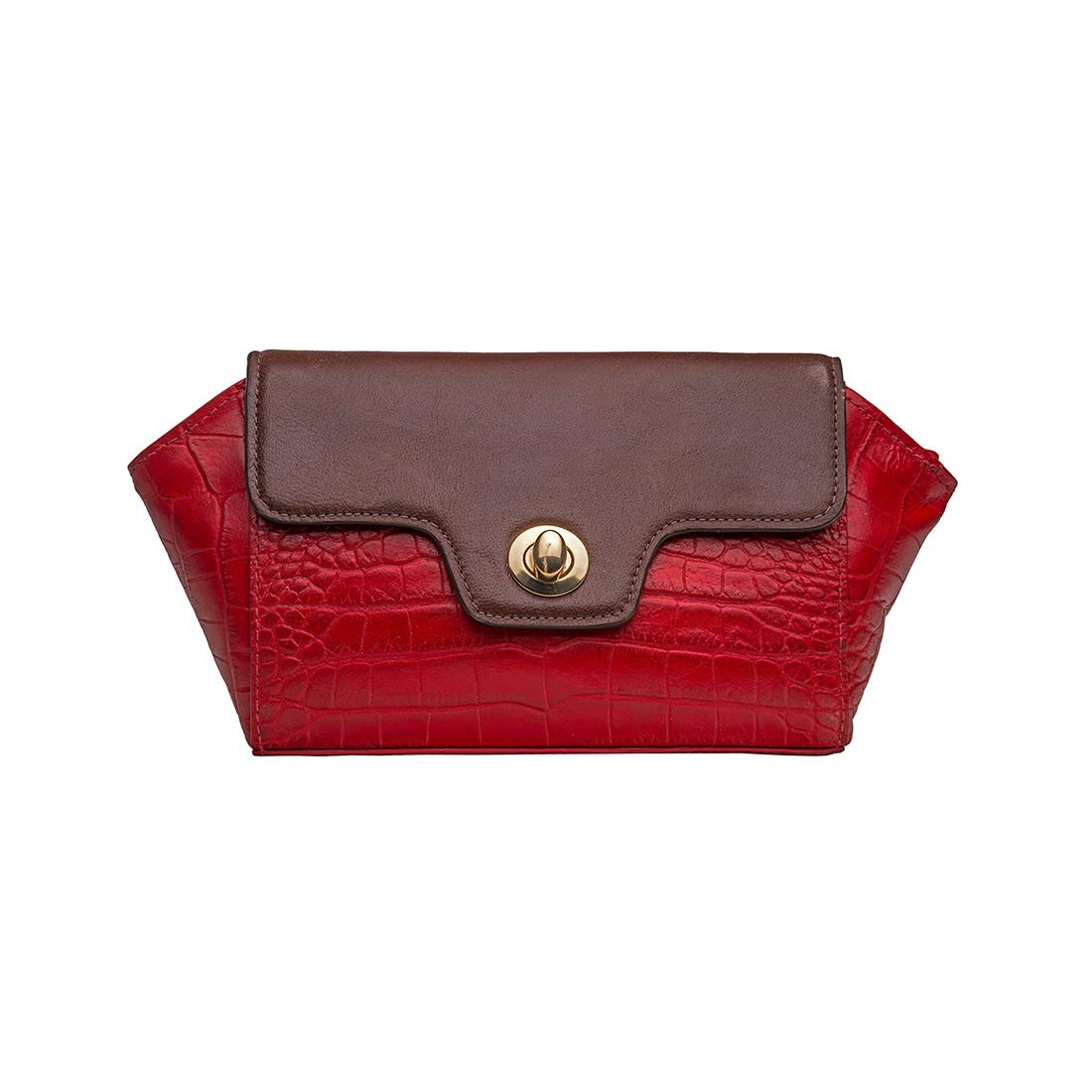Hidesign womens EE ATRIA IV Medium Red Brown I Clutch (B08B3YVN36) Amazon Price History, Amazon Price Tracker