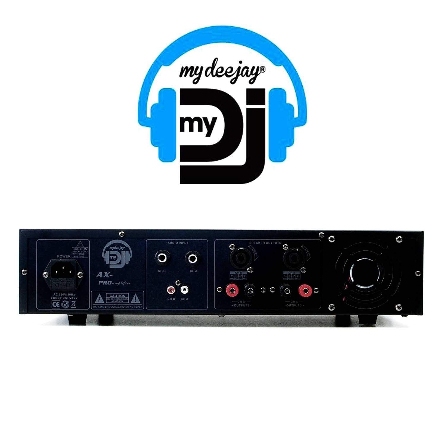 Pack DJ SONO SET 3200W Enceintes IBIZA SOUND DISCO12 + Amplificateur MyDj 2000W + Table de Mixage DJ21 USB + CASQUE + CABLES