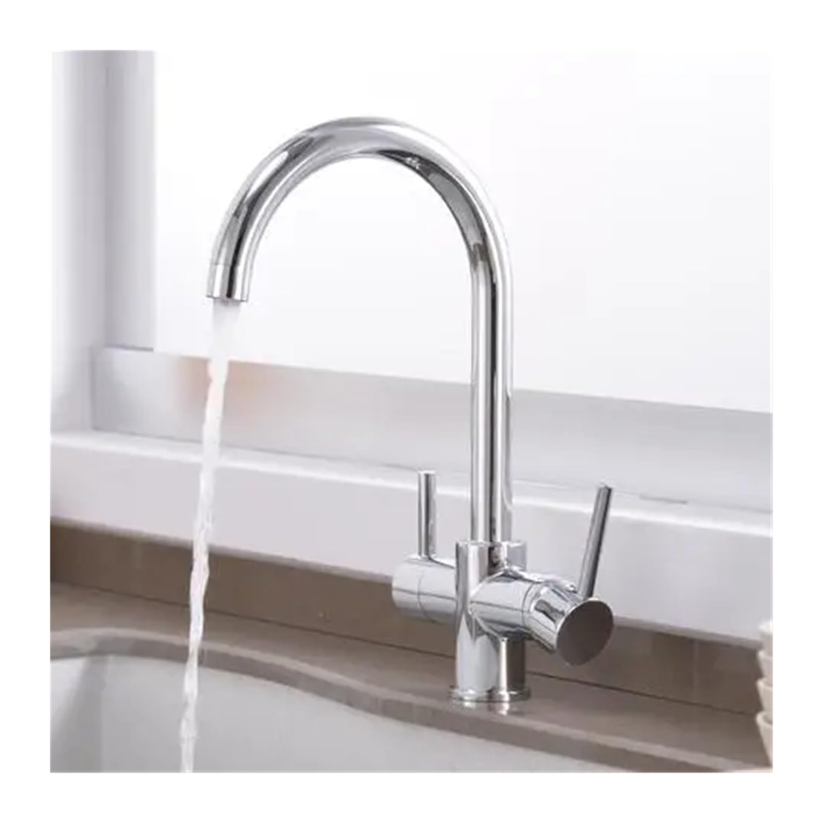 Purificateur d'eau potable avec robinet de cuisine 3 en 1 pour supprimer les bouteilles plastiques