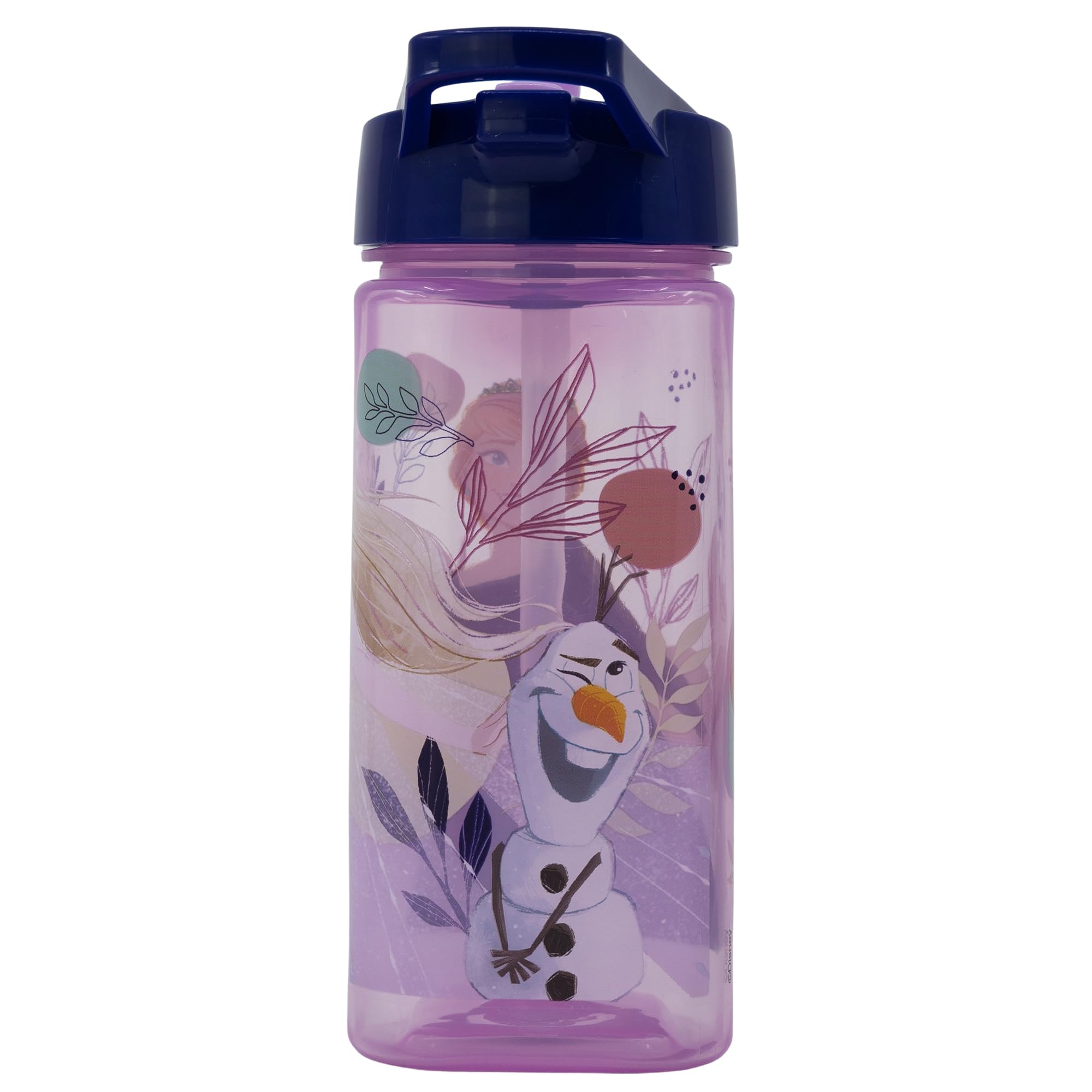 Gourde en Aluminium La Reine Des Neiges 740ml Bouteille Réutilisable avec Bouchon de Sécurité
