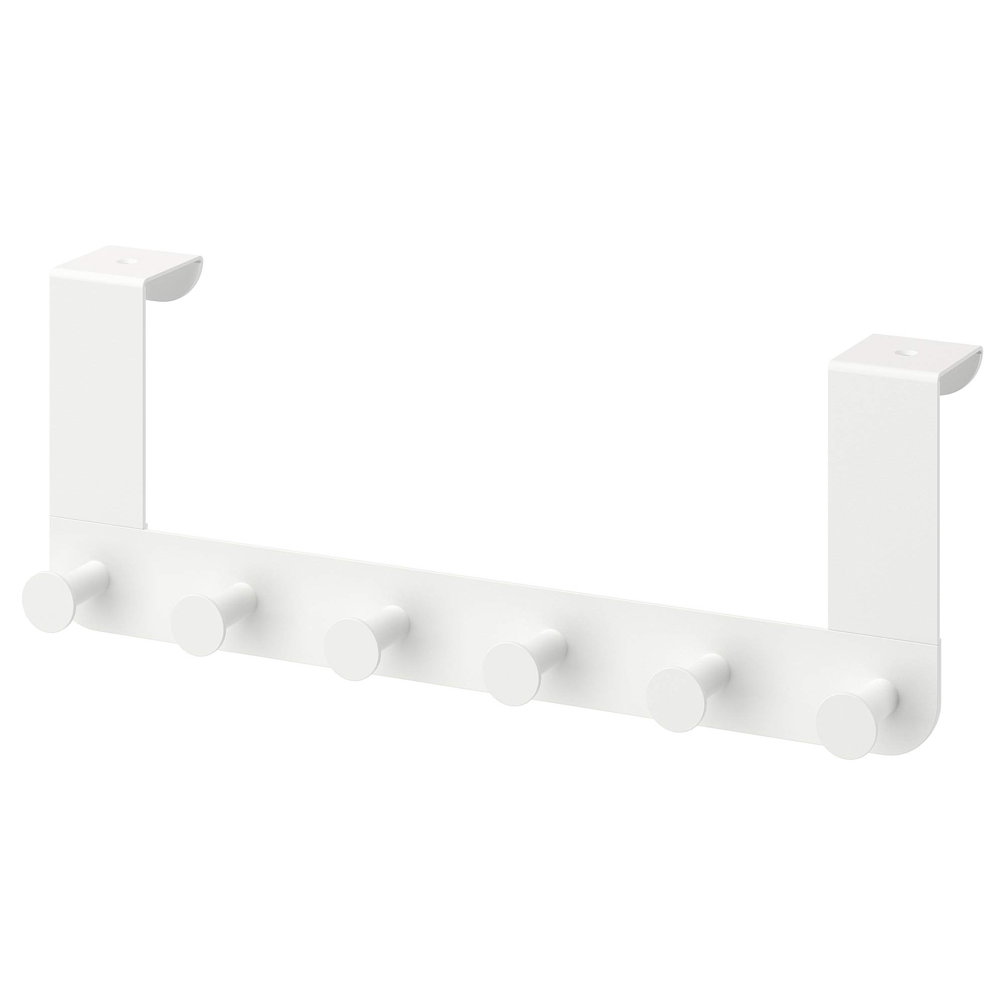 Cintre pour porte blanc Enudden amovible crochet de rangement sans perçage