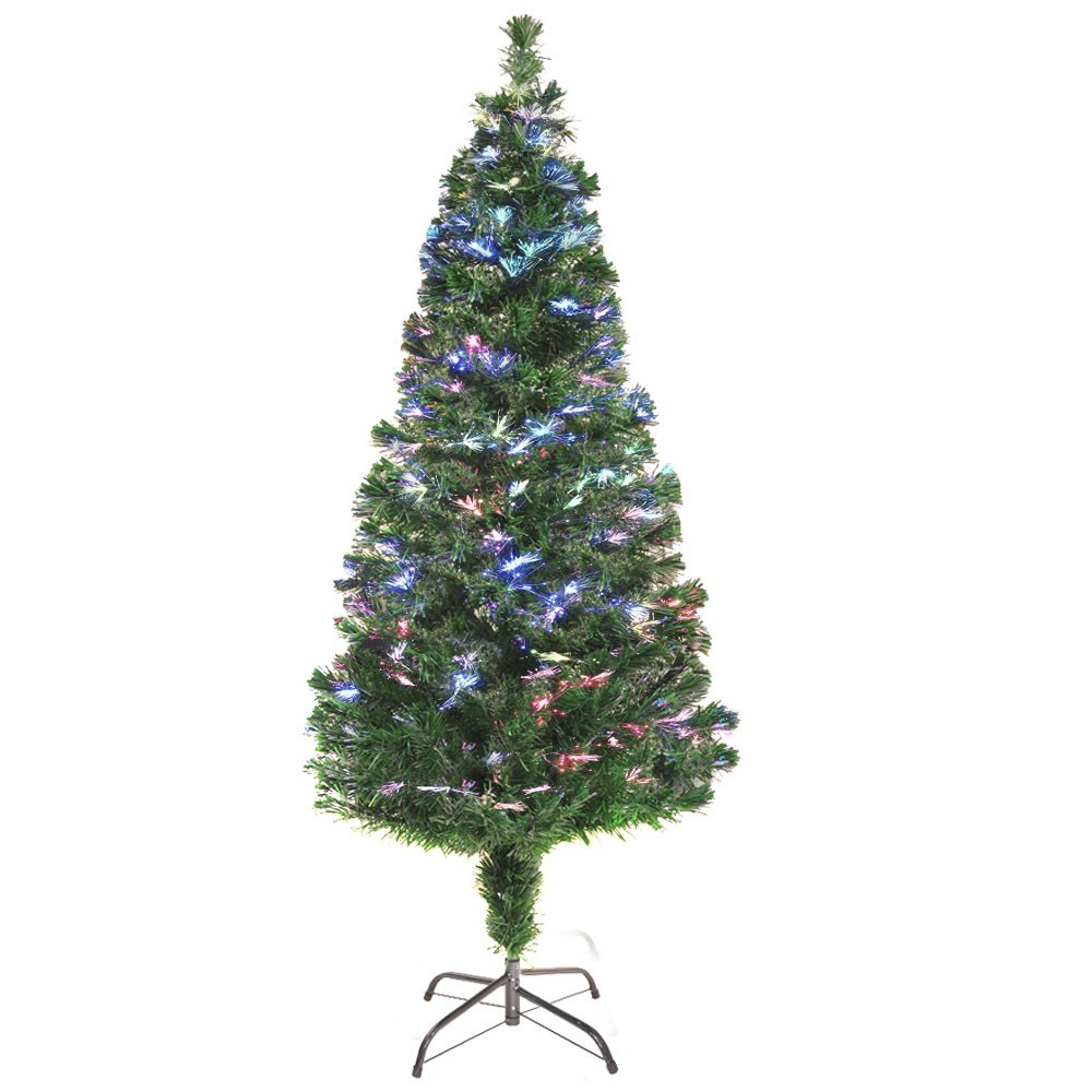 life_mart 光るクリスマスツリー ファイバーツリー【ライト不要・幻想 life_mart 光るクリスマスツリー ファイバーツリー【ライト不要・幻想