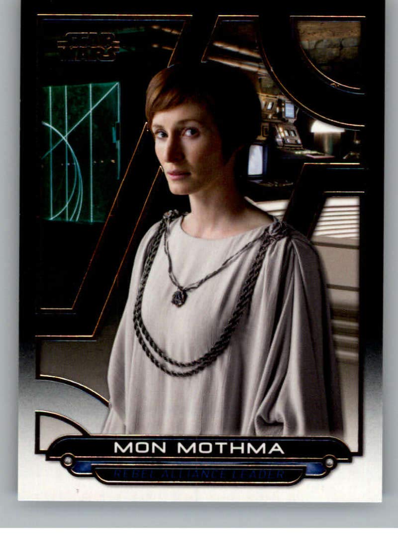 2018 Topps Star Wars Galactic Files #RO-11 Mon Mothma Rogue