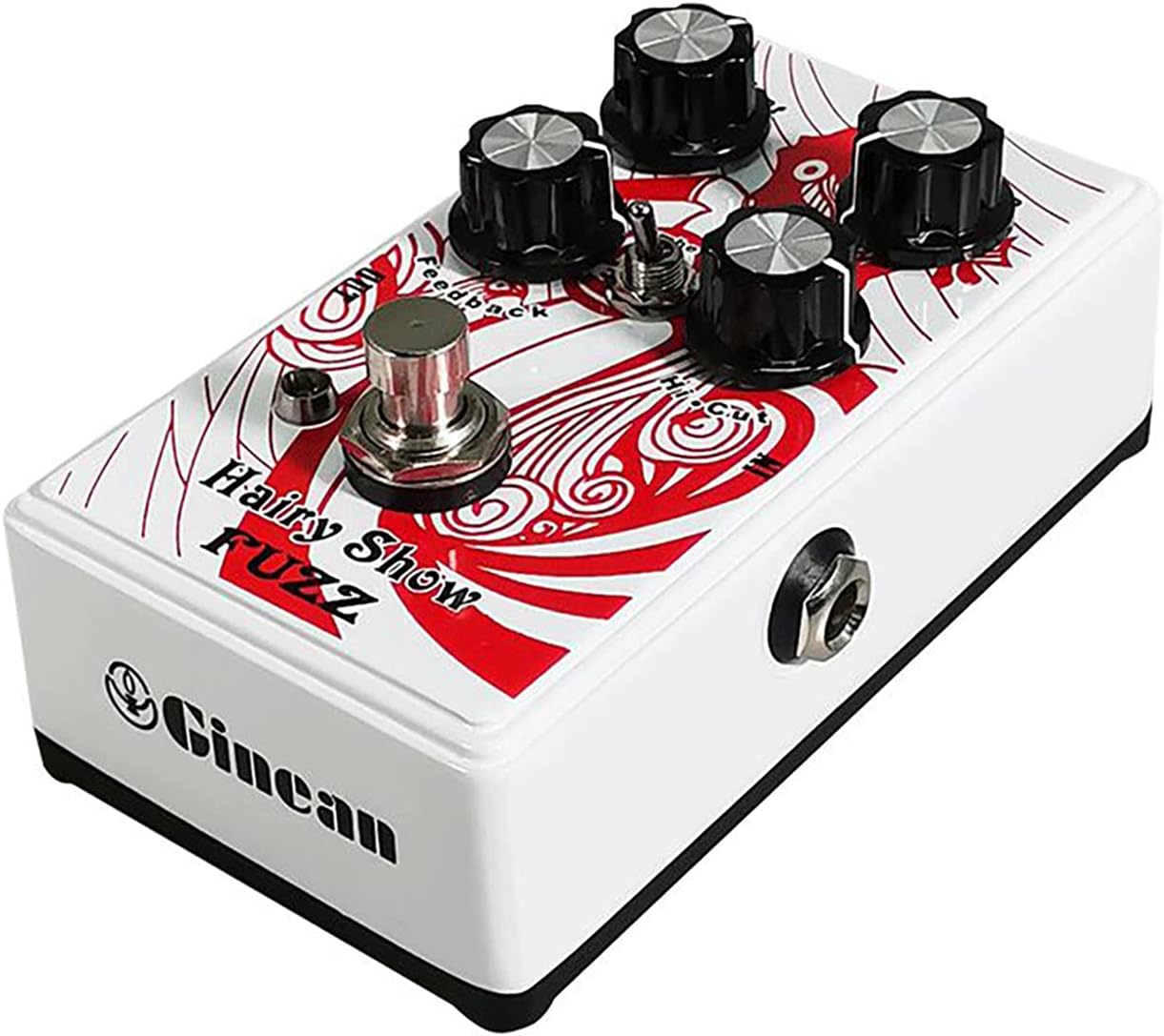 Eujgoov FUZZ Guitar Effect Pedal - Electric Guitar Pedal, Bass Pedal, String Instrument Effect, Fuzz Effect Pedal, Guitar Effects Pedal